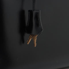 Hermes Kelly 28 Box Calf Black - N Circle Stamp