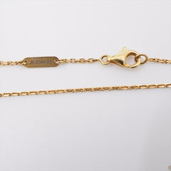 Van Cleef & Arpels Vintage Alhambra Onyx Necklace