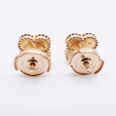 Van Cleef & Arpels Sweet Alhambra Carnelian Piercing Earring