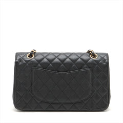 Chanel Classic Flap Medium/Large Caviar Black - Series 13