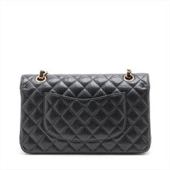 Chanel Classic Flap Medium/Large Caviar Black- Series 30