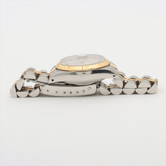 Rolex Datejust 26mm Two Toned with Diamonds Silver Face Watch