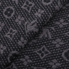 Louis Vuitton Echarpe Monogram Classic Black/Grey Scarf