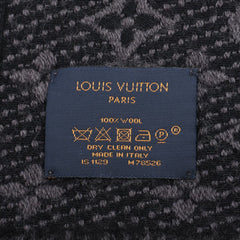 Louis Vuitton Echarpe Monogram Classic Black/Grey Scarf