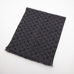 Louis Vuitton Echarpe Monogram Classic Black/Grey Scarf