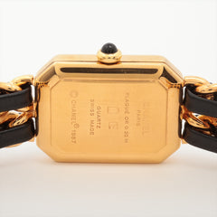 Chanel Première Small Watch Gold