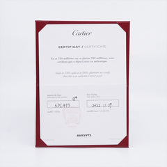 Cartier Juste un Clou SM JUC Bracelet SIZE 18 2022