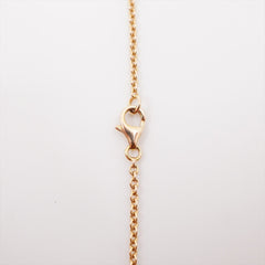 Cartier Yellow Gold Baby Love Necklace