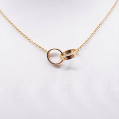 Cartier Yellow Gold Baby Love Necklace