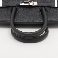 Hermes Birkin 25 Togo PHW U Stamp Noir
