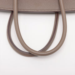 Hermes Birkin 35 Veau Epsom Etoupe - R Square Stamp 2014