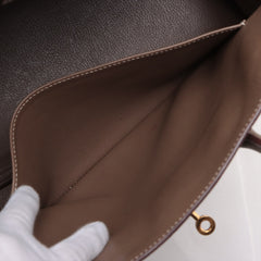 Hermes Birkin 35 Veau Epsom Etoupe - R Square Stamp 2014