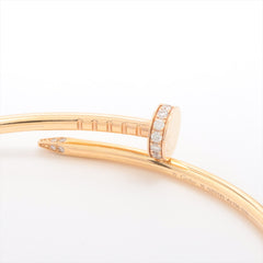 Cartier Juste Un Clou JUC SM Size 16 Diamond Bracelet