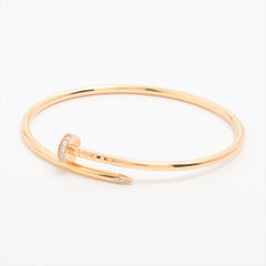 Cartier Juste Un Clou JUC SM Size 16 Diamond Bracelet