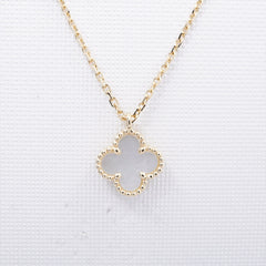 Van Cleef & Arpels Sweet Alhambra Mother Of Pearl MOP Necklace 2021