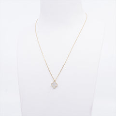 Van Cleef & Arpels Sweet Alhambra Mother Of Pearl MOP Necklace 2021