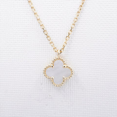 Van Cleef & Arpels Sweet Alhambra Mother Of Pearl MOP Necklace 2021