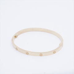 Cartier Love SM Size 16 Yellow Gold Bracelet 2021