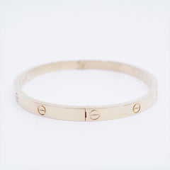 Cartier Love SM Size 16 Yellow Gold Bracelet 2021