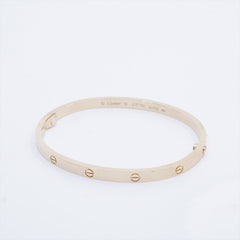 Cartier Love SM Size 16 Yellow Gold Bracelet 2021