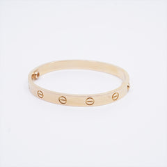Cartier Love Size 16 Yellow Gold Bracelet