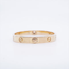 Cartier Love Size 16 Yellow Gold Bracelet