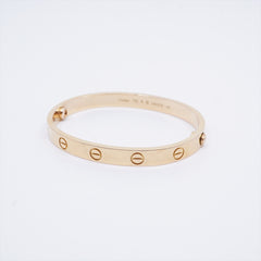 Cartier Love Size 16 Yellow Gold Bracelet