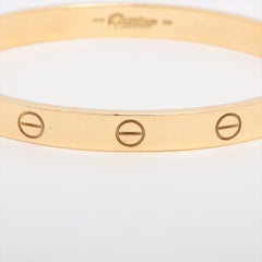 Cartier Love Classic Model Bracelet Size 18