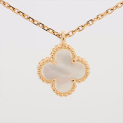 Van Cleef & Arpels Sweet Alhambra Mother of Pearl Necklace
