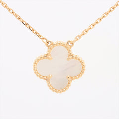 Van Cleef & Arpels Vintage Alhambra Mother of Pearl MOP Necklace