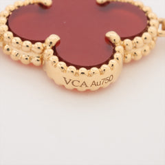 Van Cleef & Arpels Vintage Alhambra 5 Motifs Carnelian Bracelet
