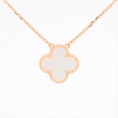 Van Cleef & Arpels Vintage Alhambra Mother of Pearl Necklace