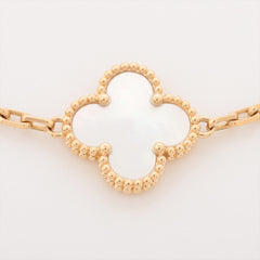 Van Cleef & Arpels Vintage Alhambra Mother of Pearl MOP 5 Motifs Bracelet 2022
