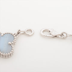 Van Cleef & Arpels Vintage Alhambra 5 Motifs Chalcedony Bracelet