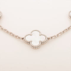 Van Cleef & Arpels Vintage Alhambra 5 Motifs Mother of Pearls Bracelet