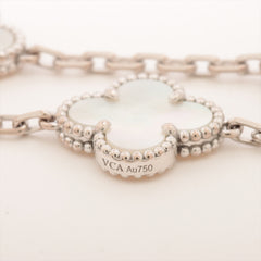 Van Cleef & Arpels Vintage Alhambra 5 Motifs Mother of Pearls Bracelet