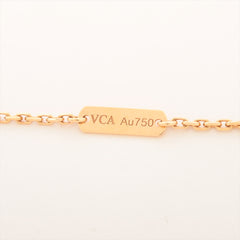 Van Cleef & Arpels Vintage Alhambra Onyx Necklace