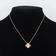 Van Cleef & Arpels Vintage Alhambra Guilloche Necklace