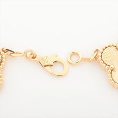 Van Cleef & Arpels Vintage Alhambra Guilloche 5 Motifs Bracelet