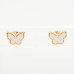 Van Cleef & Arpels Sweet Alhambra Papillon Butterfly Mother of Pearl Earrings