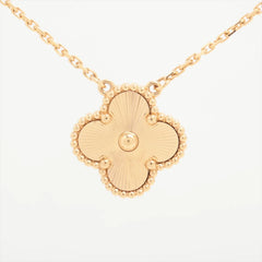 Van Cleef & Arpels Vintage Alhambra Guilloche Necklace
