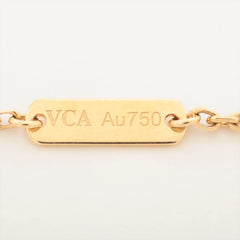 Van Cleef & Arpels Vintage Alhambra Guilloche Necklace