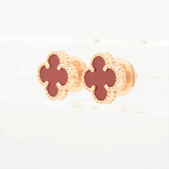 Van Cleef & Arpels Sweet Alhambra Carnelian Piercing jewelry