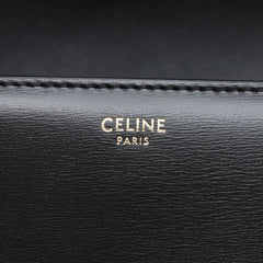 Celine Teen Triomphe Classic Shiny Calfskin Black