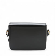 Celine Teen Triomphe Classic Shiny Calfskin Black