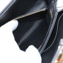 Celine Teen Triomphe Classic Shiny Calfskin Black