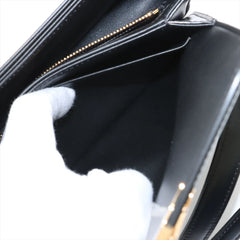 Celine Teen Triomphe Classic Shiny Calfskin Black