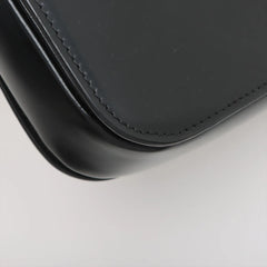 Celine Triomphe Teen Shiny Calfskin Black