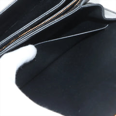 Celine Triomphe Teen Shiny Calfskin Black