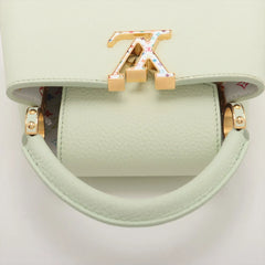 Louis Vuitton x Limited Edition Takashi Murakami Capucines Mini Light Green